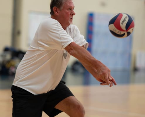 Athletes competing in the Alabama Senior Olympics in hopes to qualify for the National Senior Olympic Games.