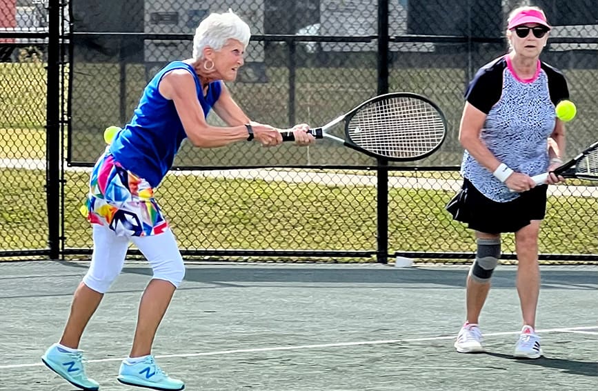 Athletes competing in the Alabama Senior Olympics in hopes to qualify for the National Senior Olympic Games.