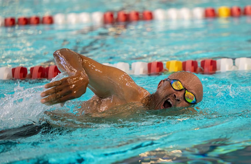Athletes competing in the Alabama Senior Olympics in hopes to qualify for the National Senior Olympic Games.
