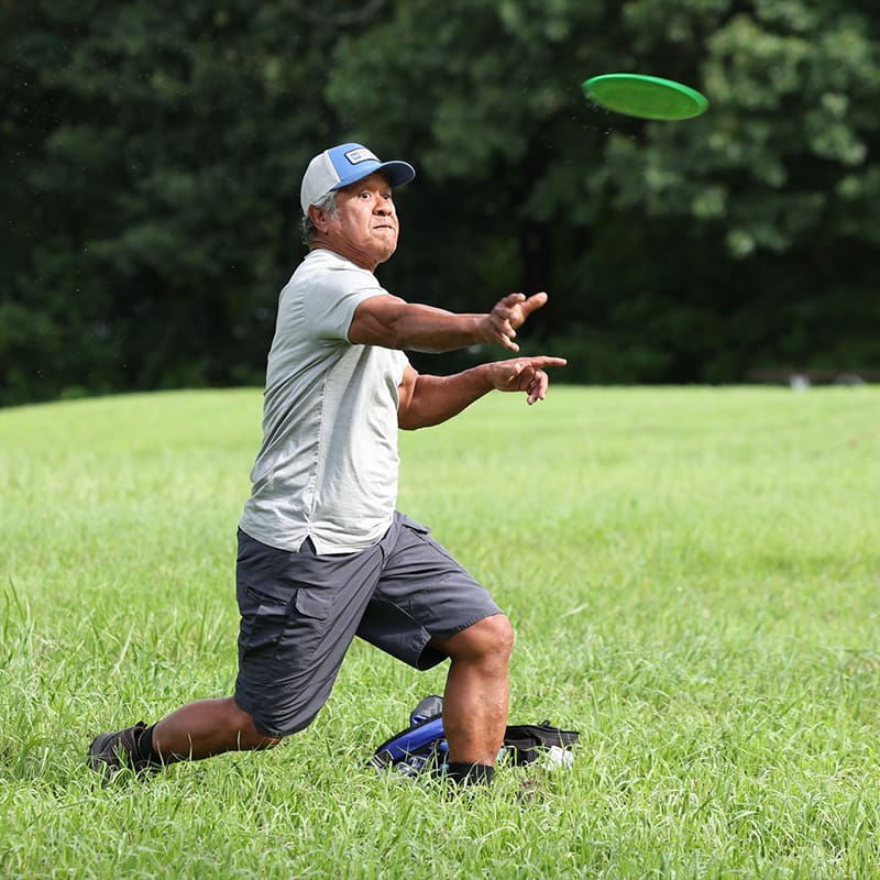 Athletes competing in the Alabama Senior Olympics in hopes to qualify for the National Senior Olympic Games.