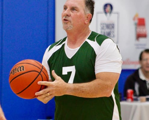 Athletes competing in the Alabama Senior Olympics in hopes to qualify for the National Senior Olympic Games.