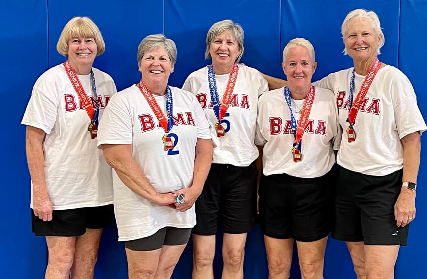 Athletes competing in the Alabama Senior Olympics in hopes to qualify for the National Senior Olympic Games.