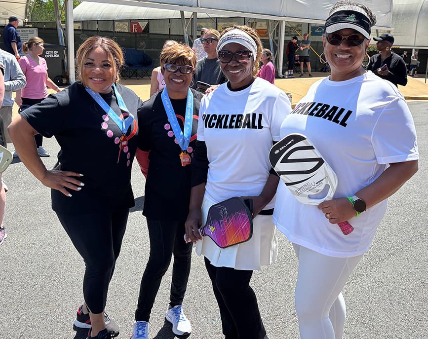 Athletes competing in the Alabama Senior Olympics in hopes to qualify for the National Senior Olympic Games.