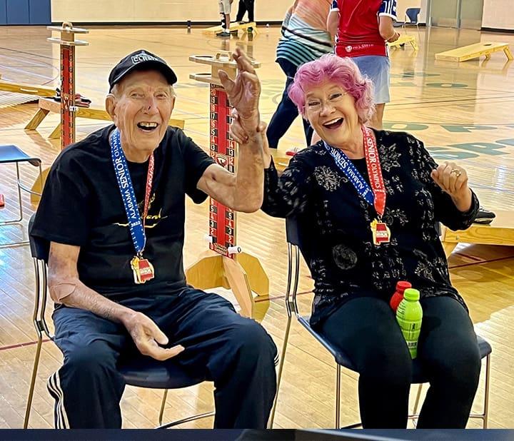 Athletes competing in the Alabama Senior Olympics in hopes to qualify for the National Senior Olympic Games.
