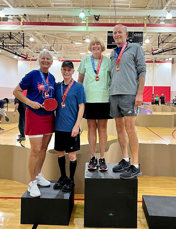 Athletes competing in the Alabama Senior Olympics in hopes to qualify for the National Senior Olympic Games.
