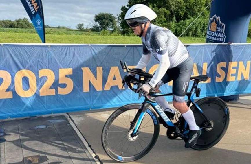 Athletes competing in the Alabama Senior Olympics in hopes to qualify for the National Senior Olympic Games.