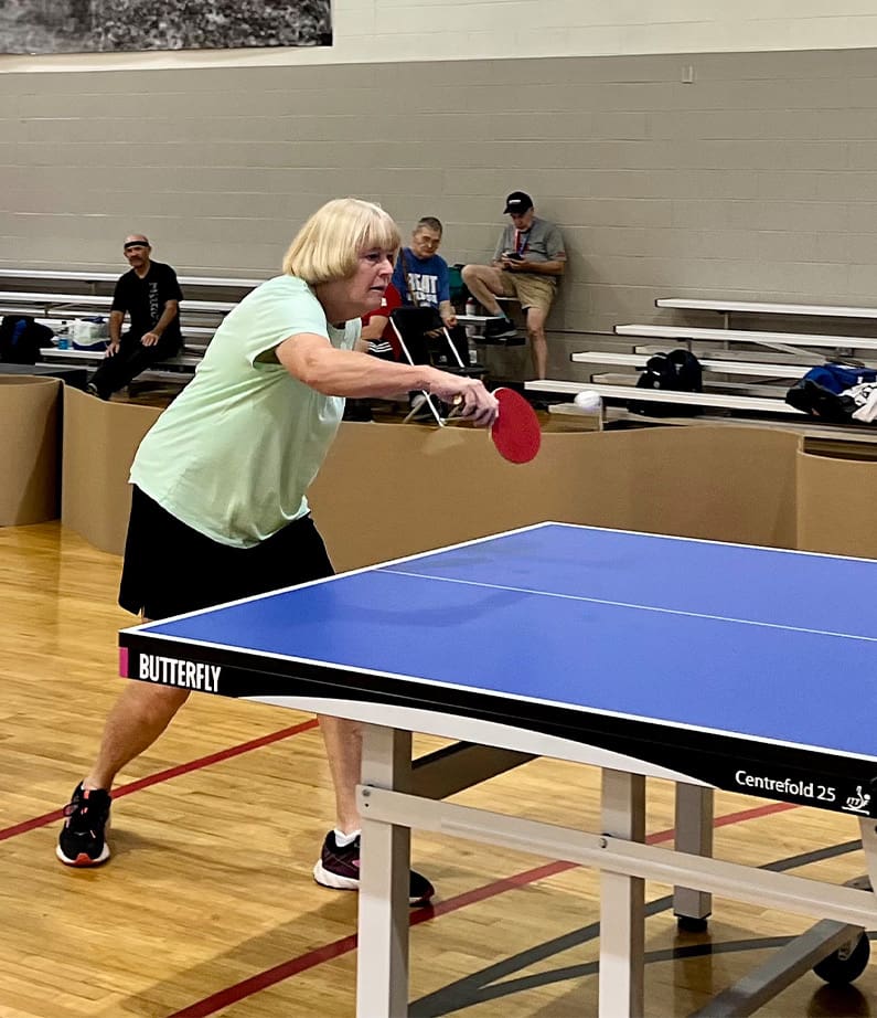 Athletes competing in the Alabama Senior Olympics in hopes to qualify for the National Senior Olympic Games.